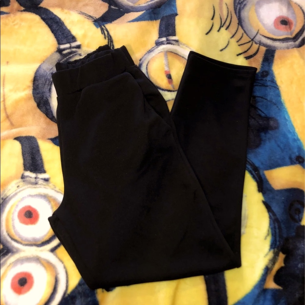 Black zara sweatpants